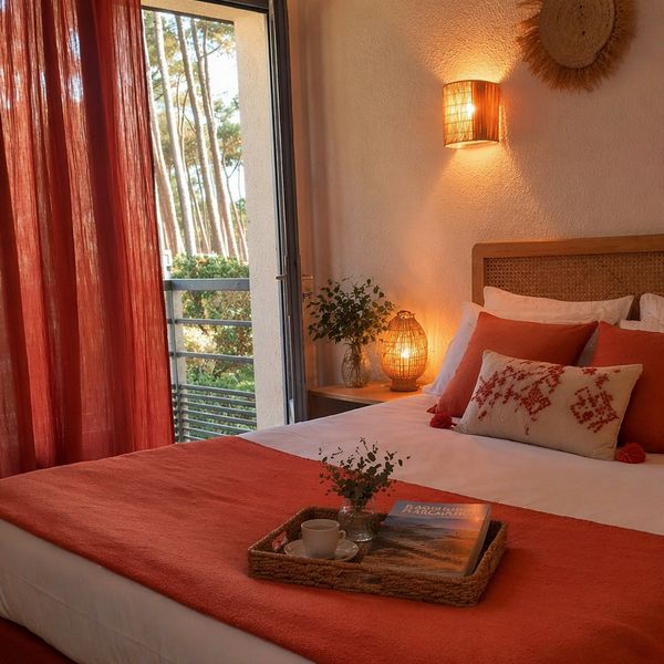 chambre double hôtel biscarrosse plage les jardins de l’océan chambre double hôtel biscarrosse plage les jardins de l'océan