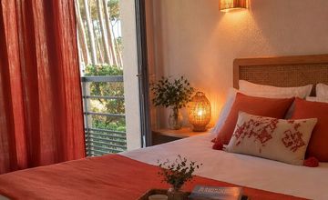 chambre vue sur forêt hôtel biscarrosse plage les jardins de l'océan